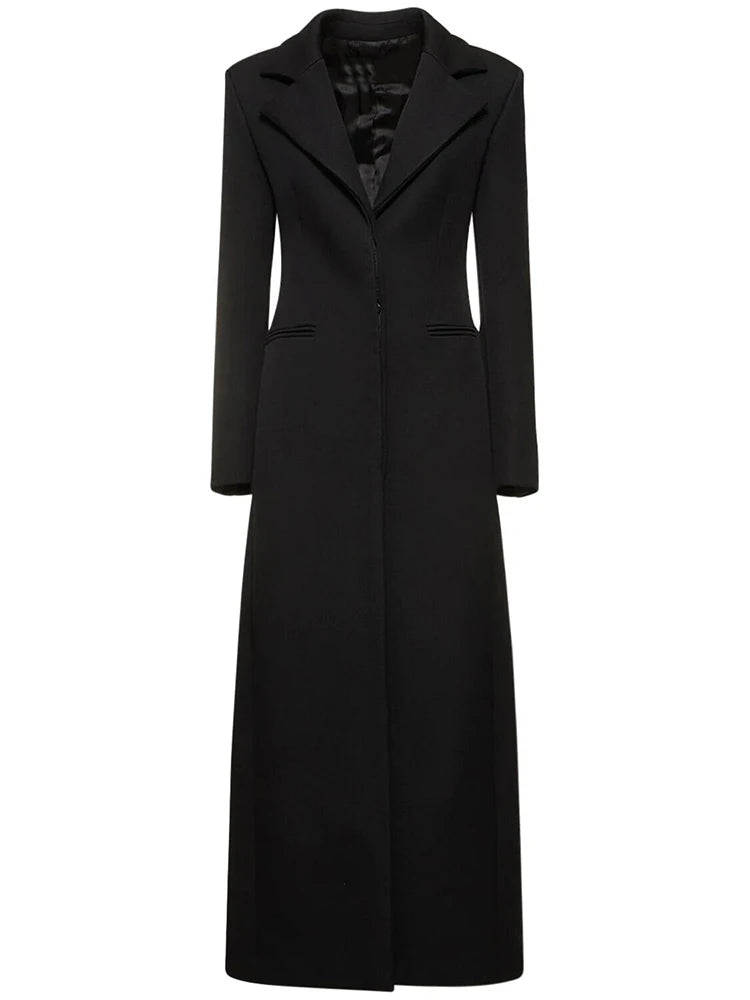 Black Woolen Coat