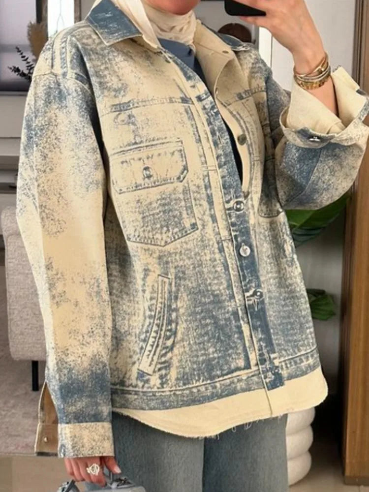 Single Breasted Long Sleeved Jacket