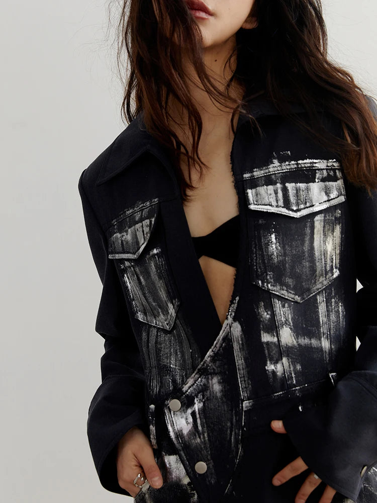 Straight Long Blazer