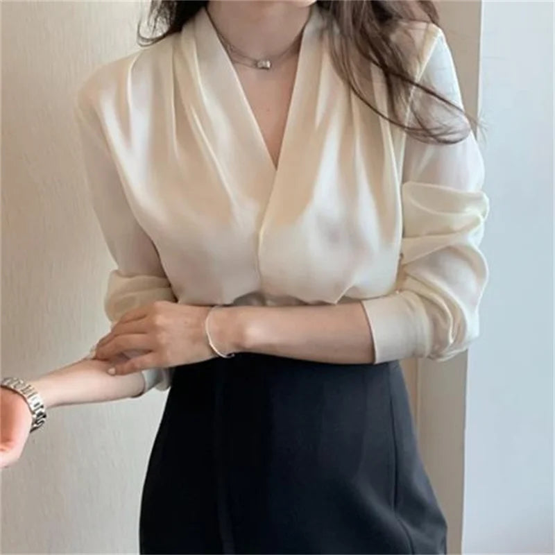 Causal Long Sleeve Blouse