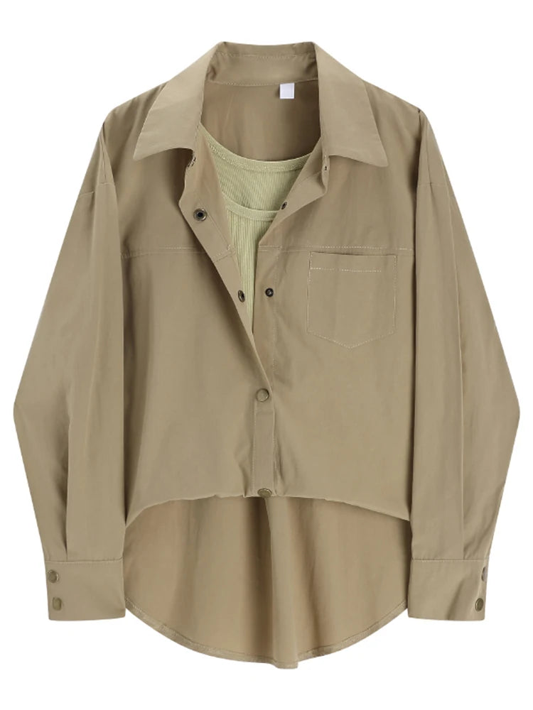 Two Pieces Casual Blouse