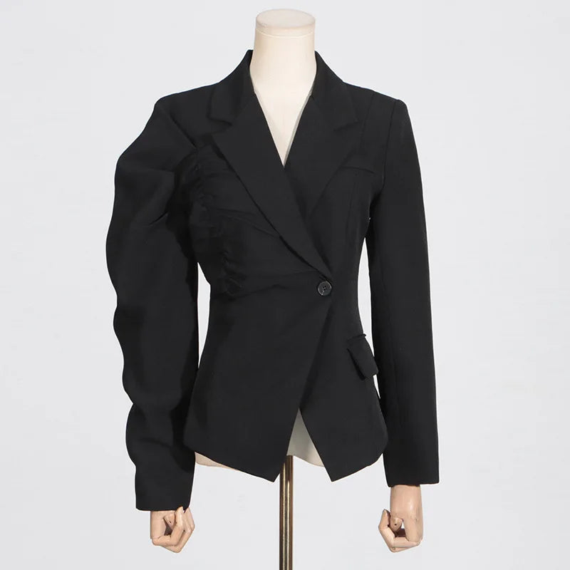 V-neck Slim Fit Suit