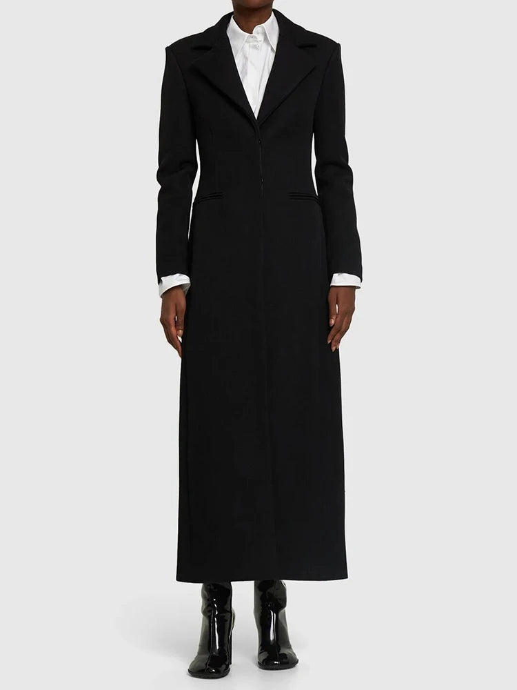 Black Woolen Coat
