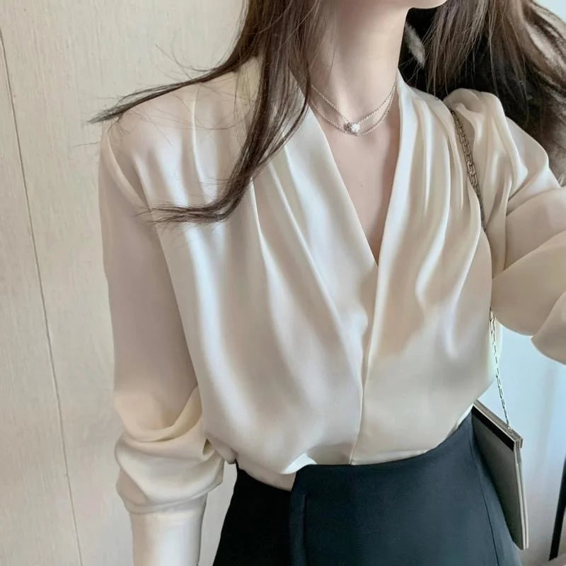 Causal Long Sleeve Blouse