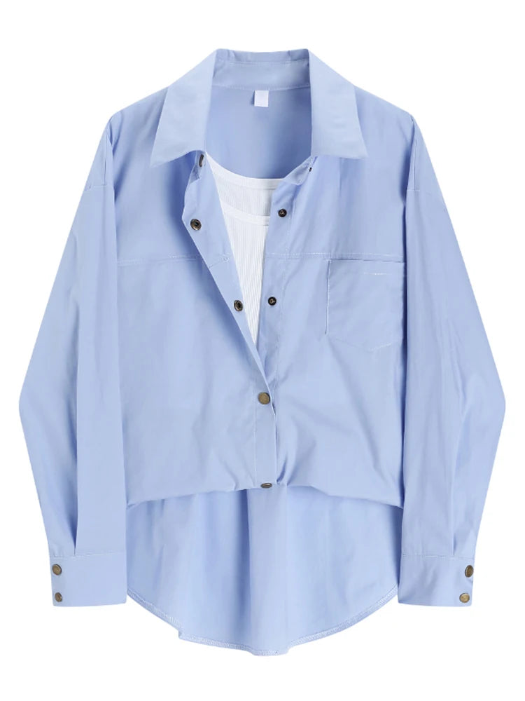 Two Pieces Casual Blouse