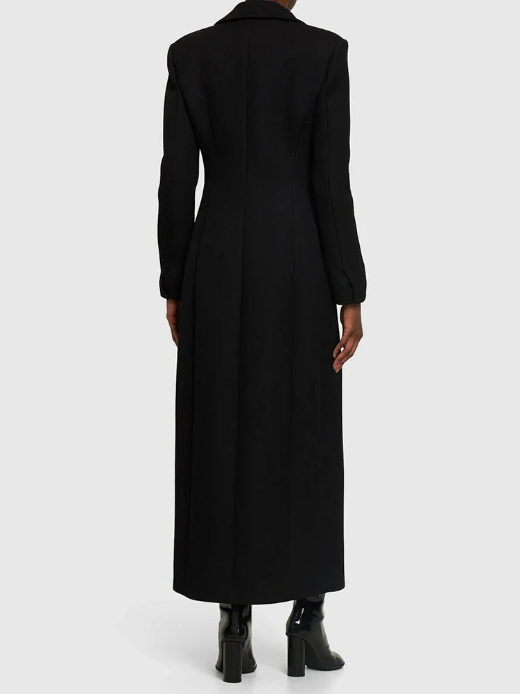 Black Woolen Coat